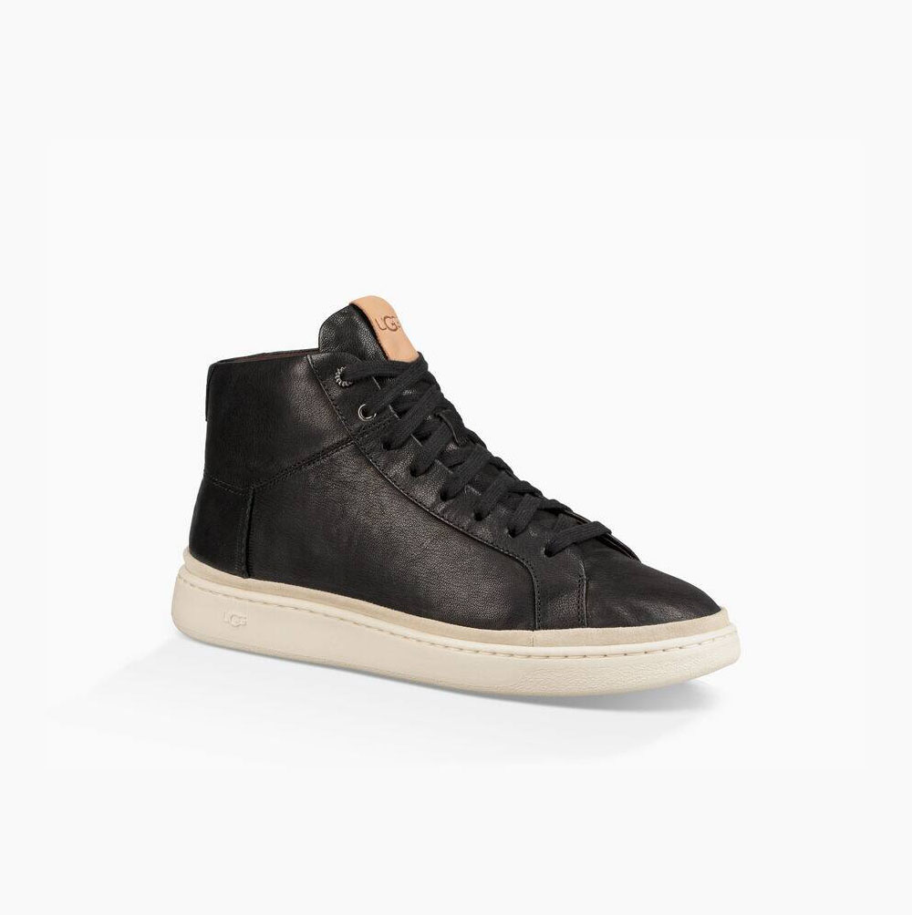 UGG Cali High Black Sneakers for Men (ZQSK68049)